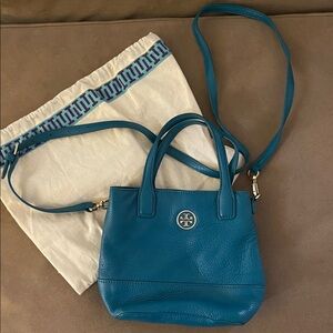 Tory Burch Teal Crossbody Bag